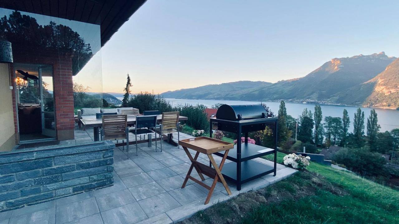 Lakeview Little House Krattigen Exterior foto